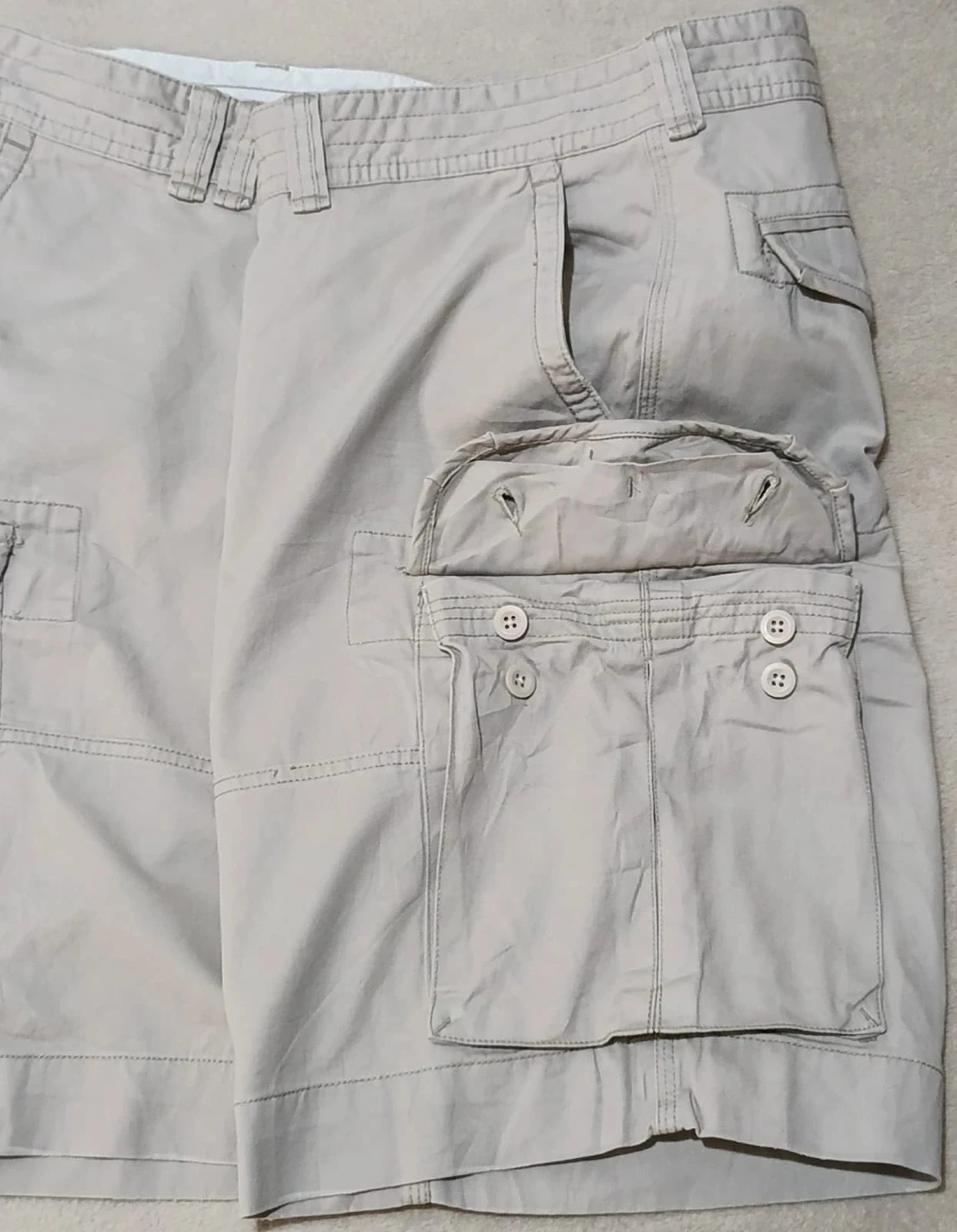 Short Cargo Ralph Lauren Classic chino beige Maat 44T – photo 9